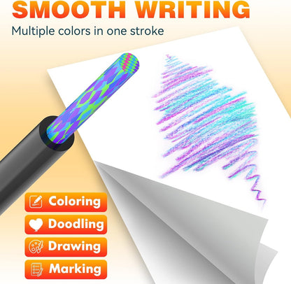 Colorixio™️12 Pieces Rainbow Pencils