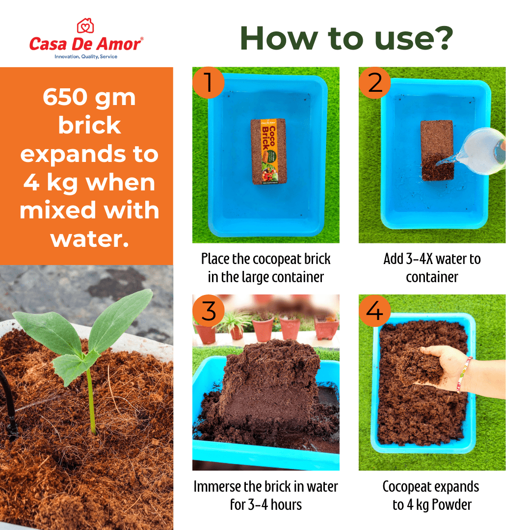 Organic Coconut Coir for Plants